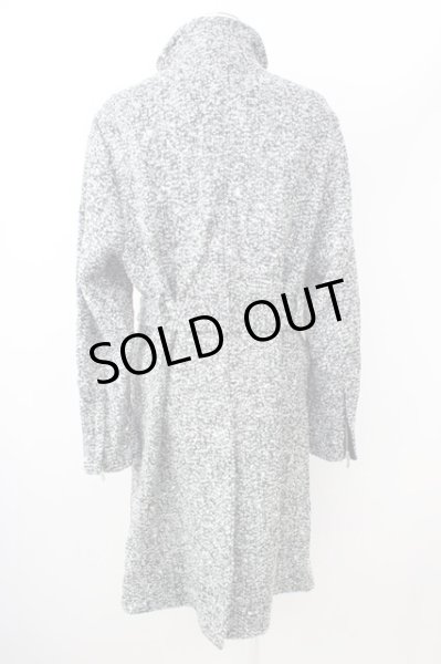 画像2: JOHNNY WOLF / コート.SCALA(スカラ)スタンドカラーシングルトレンチ 3-4 グレー T-24-02-15-005-JO-ou-YM-ZT-M115 (2)