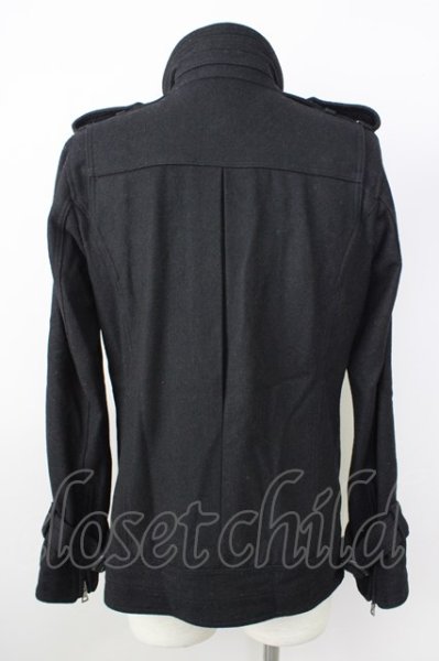 画像2: LYRIC DE LIS / ジャケット.リリーストーン 44 ブラック T-24-02-15-007-ｌｙ-sh-YM-ZT-M012 (2)