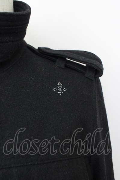 画像4: LYRIC DE LIS / ジャケット.リリーストーン 44 ブラック T-24-02-15-007-ｌｙ-sh-YM-ZT-M012 (4)