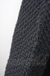 画像9: NO ID. / コート.ボンディングニットチェスター 2 ブラック T-24-02-15-008-NO-ou-YM-ZT-M012 (9)