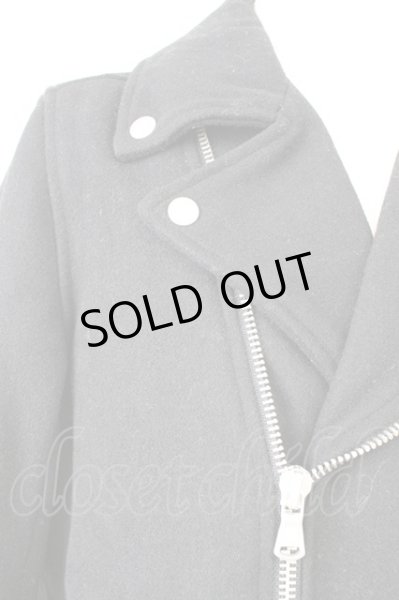 画像4: NO ID. BLACK / コート.メルトンライダース 1 ブラック T-24-02-21-006-NO-ou-YM-ZT-M107 (4)