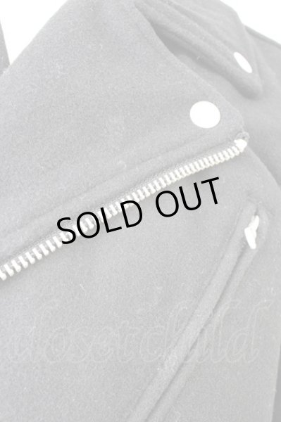 画像7: NO ID. BLACK / コート.メルトンライダース 1 ブラック T-24-02-21-006-NO-ou-YM-ZT-M107 (7)