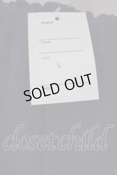 画像7: KMK(KINGLY MASK) / 【タグ付き】パンツ.ロゴ垂らしグログランテープ立体2WAYワイド L パープル T-24-02-21-008-KM-pa-YM-ZT255 (7)