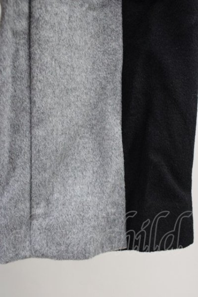 画像4: 【WINTERセール】NO ID. / パンツ.スイッチングトラウザーズ 2 ブラックｘグレー T-24-02-21-009-NO-pa-YM-ZT255