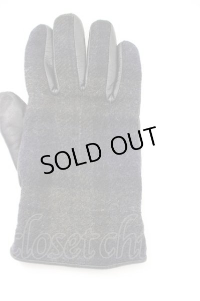 画像3: GOSTAR DE FUGA / グローブ.タータンレザーコンビ ネイビーｘブラック T-24-02-21-013-GO-oh-YM-ZT-ML001 (3)