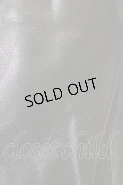 画像7: CIVARIZE / ジャケット.Preciousゴートレザーライダース'14AW 44 ブラック T-24-03-06-014-CI-ja-YM-ZT-M107 (7)