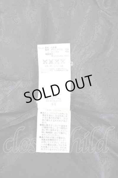 画像9: CIVARIZE / ジャケット.Preciousゴートレザーライダース'14AW 44 ブラック T-24-03-06-014-CI-ja-YM-ZT-M107 (9)