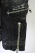 画像7: FUGA / ジャケット.EXISTENCIA ラムレザーダブルライダース'16AW 46 ブラック T-24-03-06-016-FU-ja-YM-ZT-ML029 (7)