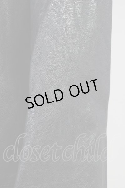 画像8: FUGA / ジャケット.EXISTENCIA ラムレザーダブルライダース'16AW 46 ブラック T-24-03-06-016-FU-ja-YM-ZT-ML029 (8)