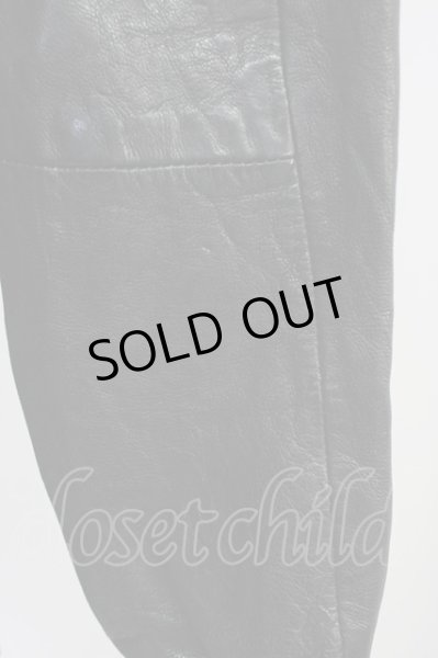 画像9: FUGA / ジャケット.EXISTENCIA ラムレザーダブルライダース'16AW 46 ブラック T-24-03-06-016-FU-ja-YM-ZT-ML029 (9)