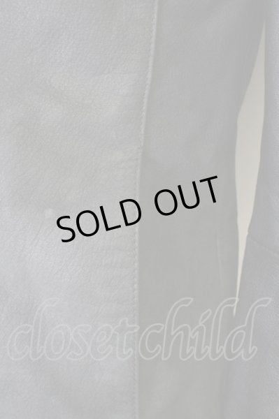 画像5: FUGA / ジャケット.Naked レザーバイカラーダブルライダース'15AW 44 ブラック T-24-03-06-017-FU-ja-YM-ZT-M107 (5)