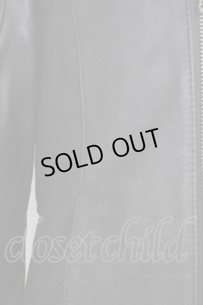 画像7: FUGA / ジャケット.Naked レザーバイカラーダブルライダース'15AW 44 ブラック T-24-03-06-017-FU-ja-YM-ZT-M107 (7)