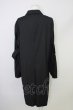 画像2: NO ID. BLACK / コート.TRストレッチボンテージチェスター 3 ブラック T-24-03-06-020-NO-ou-YM-ZT265 (2)