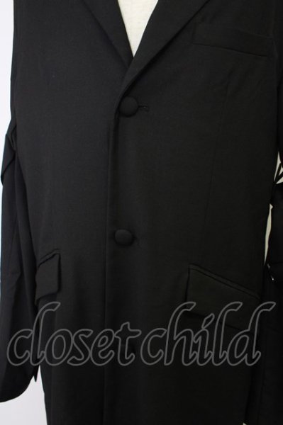 画像4: NO ID. BLACK / コート.TRストレッチボンテージチェスター 3 ブラック T-24-03-06-020-NO-ou-YM-ZT265 (4)