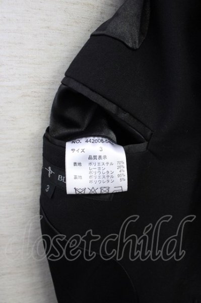 画像6: NO ID. BLACK / コート.TRストレッチボンテージチェスター 3 ブラック T-24-03-06-020-NO-ou-YM-ZT265 (6)