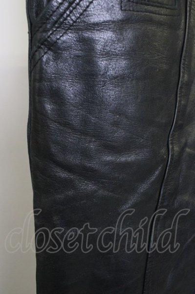 画像7: TORNADO MART / パンツ.バッファローレザーフレア L ブラック T-24-03-06-021-TO-pa-YM-ZT-ML016 (7)