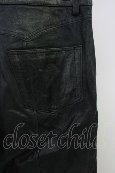 画像8: TORNADO MART / パンツ.バッファローレザーフレア L ブラック T-24-03-06-021-TO-pa-YM-ZT-ML016 (8)