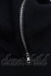画像6: CIVARIZE / ニット.スーパーロングZIPネック  ブラック T-24-03-06-006-CI-to-YM-ZT266 (6)