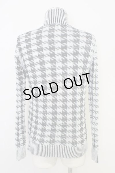 画像2: FUGA / ジャケット.Agnos 千鳥ジャガード'15SS 44 グレー T-24-03-06-007-FU-ja-YM-ZT266 (2)