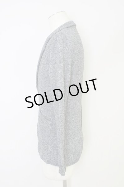 画像3: GOSTAR DE FUGA / ジャケット.Sensitive ニットテーラード'13SS 44 グレー T-24-03-06-008-GO-ja-YM-ZT266 (3)