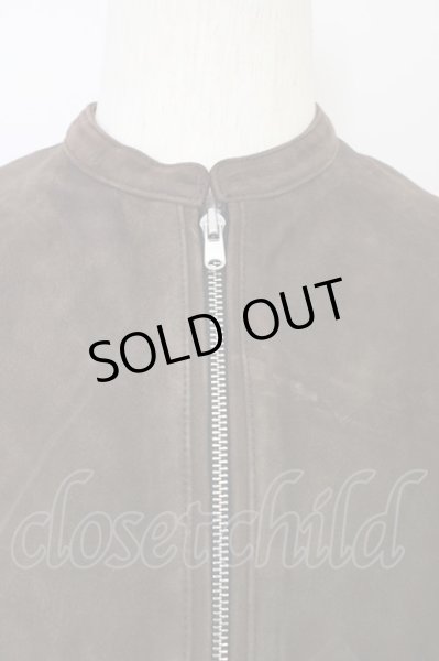 画像4: GOSTAR DE FUGA / ジャケット.ラムレザーシングルライダース'18AW 44 ブラウン（スウェード） T-24-03-06-011-GO-ja-YM-ZT-ML034 (4)