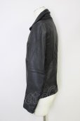 画像3: 【セール】CIVARIZE / ジャケット.Preciousゴートレザーライダース'14AW 44 ブラック T-24-03-06-014-CI-ja-YM-ZT-M107