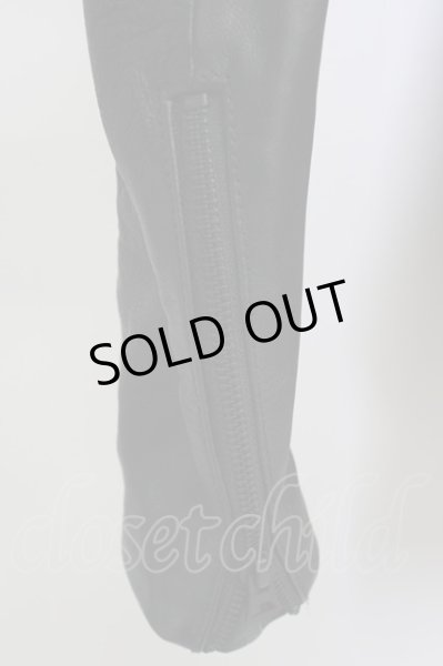 画像6: CIVARIZE / ジャケット.Preciousゴートレザーライダース'14AW 44 ブラック T-24-03-06-014-CI-ja-YM-ZT-M107 (6)