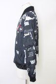 画像3: 【WINTERセール】JACKROSE / ジャケット.リバーシブルMA-1 3 ブラック T-24-03-08-011-JA-ja-YM-ZT-M103