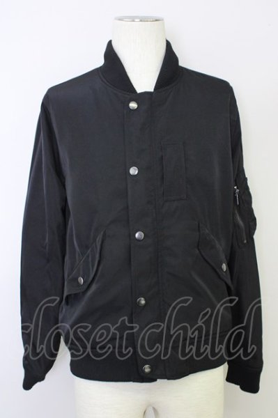 画像9: JACKROSE / ジャケット.リバーシブルMA-1 3 ブラック T-24-03-08-011-JA-ja-YM-ZT-M103 (9)