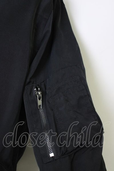 画像14: JACKROSE / ジャケット.リバーシブルMA-1 3 ブラック T-24-03-08-011-JA-ja-YM-ZT-M103 (14)