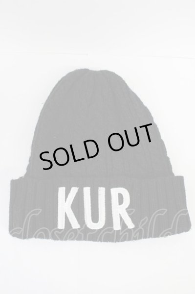 画像3: MARDIGRAS(SADS清春) / キャップ.KUR刺繍ニット  ブラック T-24-03-11-014-MA-za-YM-ZT205 (3)