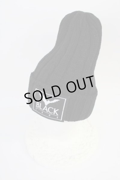 画像1: MARDIGRAS(SADS清春) / キャップ.BLACK CAGEパッチニット  ブラック T-24-03-11-017-MA-za-YM-ZT309 (1)