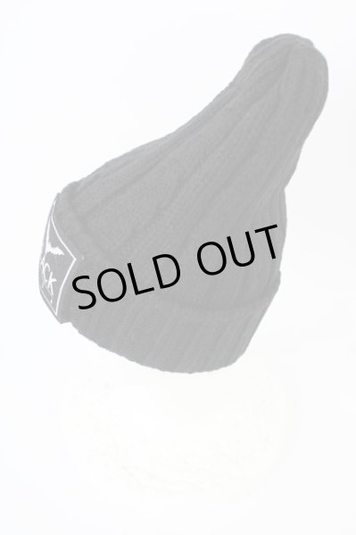 画像2: MARDIGRAS(SADS清春) / キャップ.BLACK CAGEパッチニット  ブラック T-24-03-11-017-MA-za-YM-ZT309 (2)