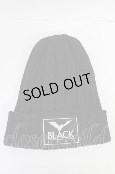 画像3: MARDIGRAS(SADS清春) / キャップ.BLACK CAGEパッチニット  ブラック T-24-03-11-017-MA-za-YM-ZT309 (3)