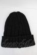 画像4: MARDIGRAS(SADS清春) / キャップ.BLACK CAGEパッチニット  ブラック T-24-03-11-017-MA-za-YM-ZT309 (4)