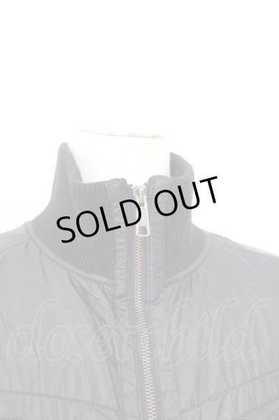 画像4: JACKROSE / ジャケット.スタンドリブネックナイロン 4 ブラック T-24-03-11-009-JA-ja-YM-ZT-M104 (4)