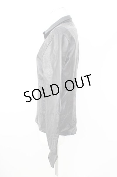 画像3: Moonage Devilment(清春) / シャツ.S'exprimerコラボ ホースレザー 46 ブラック T-24-03-11-010-Mo-sh-YM-ZT-M104 (3)