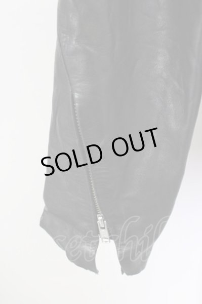 画像5: Moonage Devilment(清春) / シャツ.S'exprimerコラボ ホースレザー 46 ブラック T-24-03-11-010-Mo-sh-YM-ZT-M104 (5)