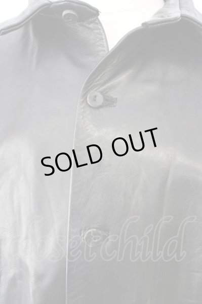 画像6: Moonage Devilment(清春) / シャツ.S'exprimerコラボ ホースレザー 46 ブラック T-24-03-11-010-Mo-sh-YM-ZT-M104 (6)