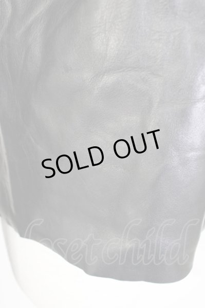 画像10: Moonage Devilment(清春) / シャツ.S'exprimerコラボ ホースレザー 46 ブラック T-24-03-11-010-Mo-sh-YM-ZT-M104 (10)