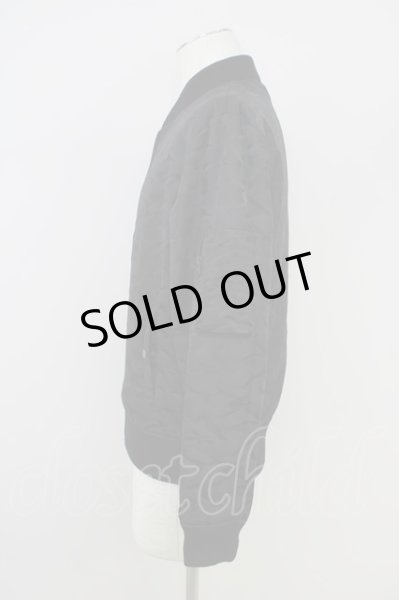 画像13: Black by VANQUISH / ジャケット.リバーシブルスカジャン S ブラックｘホワイト T-24-03-19-001-Bl-ja-YM-ZT-M109 (13)