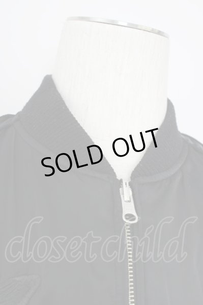 画像4: Black by VANQUISH / ジャケット.リバーシブルスカジャン S ブラックｘホワイト T-24-03-19-001-Bl-ja-YM-ZT-M109 (4)