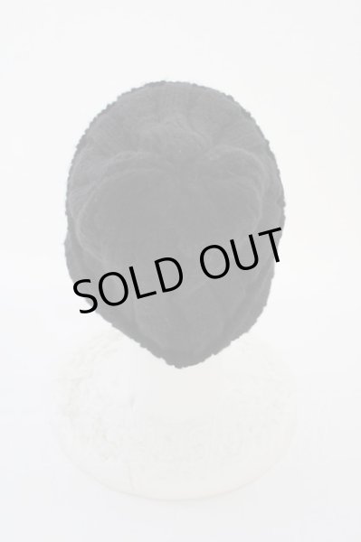 画像2: MARDIGRAS(SADS清春) / キャップ.BLACK CAGEパッチニット  ブラック T-24-04-10-013-MA-za-YM-ZT133 (2)