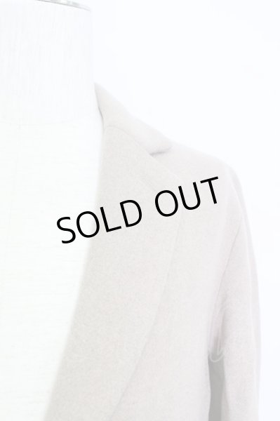 画像4: GOSTAR DE FUGA / コート.スーパー120メルトンウールロングチェスター 46 ベージュ T-24-04-10-003-GO-ou-YM-ZT-M105 (4)