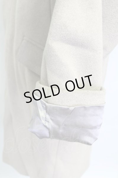 画像10: GOSTAR DE FUGA / コート.スーパー120メルトンウールロングチェスター 46 ベージュ T-24-04-10-003-GO-ou-YM-ZT-M105 (10)