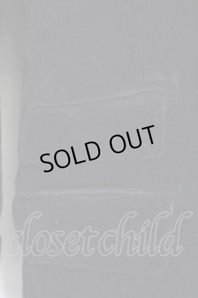 画像6: TORNADO MART / ジャケット.ベロアピークドラペルテーラード2B M ブラック T-24-04-10-005-TO-ja-YM-ZT-M105 (6)