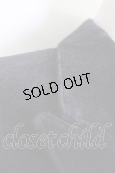 画像8: TORNADO MART / ジャケット.ベロアピークドラペルテーラード2B M ブラック T-24-04-10-005-TO-ja-YM-ZT-M105 (8)