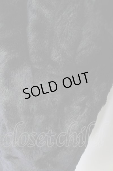 画像6: REFLEM / パーカー.レースアップうさ耳ファー F ブラック T-24-04-10-007-RE-to-YM-ZT-M105 (6)