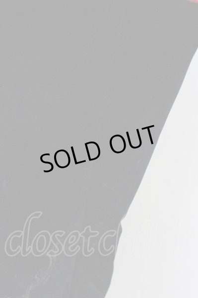 画像9: TORNADO MART / ベスト.ローズ刺繍ベロア M ブラックｘボルドー T-24-04-10-001-TO-to-YM-ZT (9)