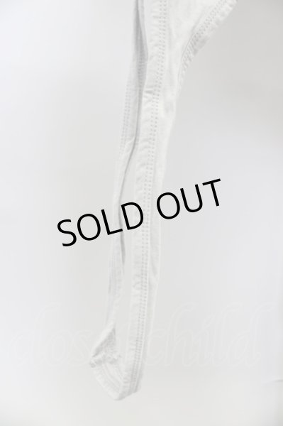 画像5: SEANA / ブリーチブロークンロングTシャツ L グレージュ T-24-04-23-018-SE-ts-YM-ZT (5)